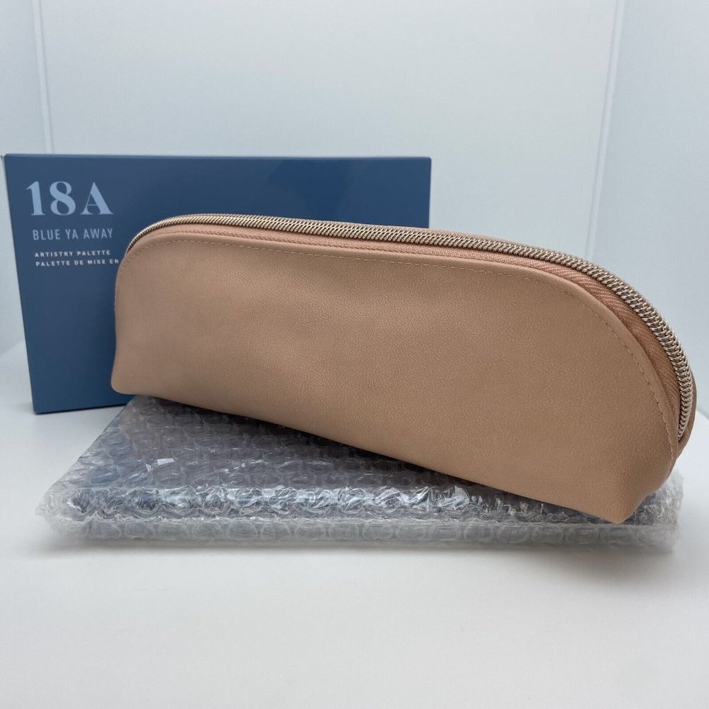 Morphe 18A‎ Blue Ya Away Eyeshadow Artistry Palette w/ Free Morphe Makeup Bag - Picture 2 of 16